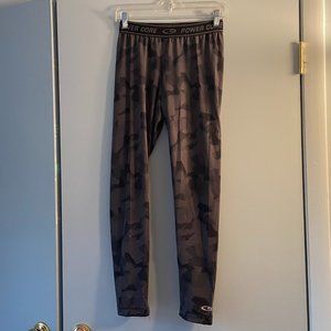 Power-Core Leggings - Champion Gray/Black Pattern